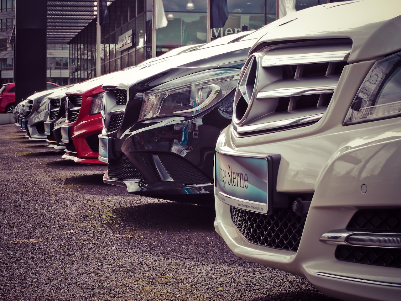 Foto de alguns carros